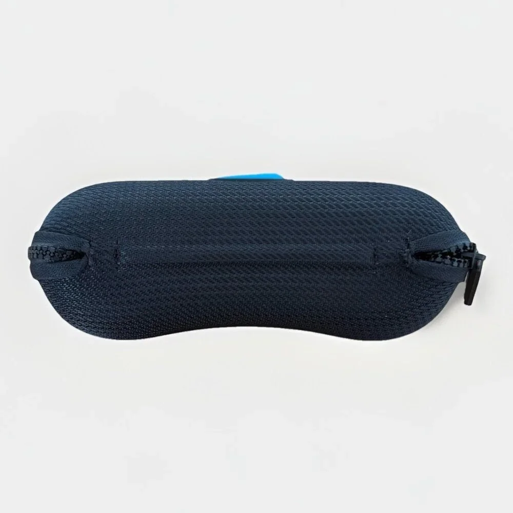 Costa Del Mar Sunglasses Hard Shell Case With Cleaning Cloth Zipper Clousure‎